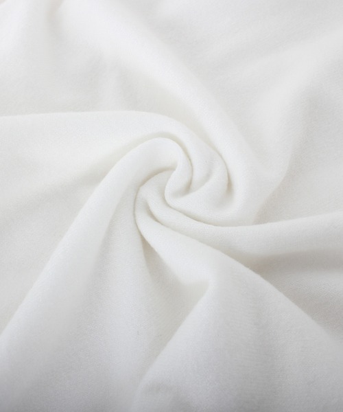 Primazel（プリマゼル）の「Vネック長袖シンプルニットソー（ニット/セーター・レディース・ホワイト/ブラック/モカ・M）」の11枚目の写真