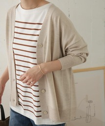 URBAN RESEARCH DOORS | ウールワイドVネックカーディガン(カーディガン/ボレロ)