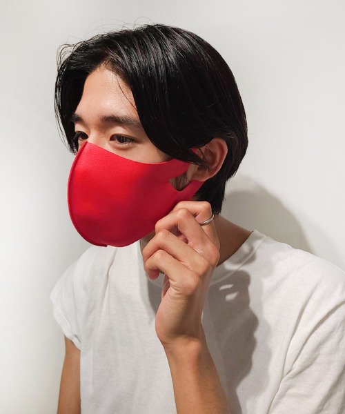 JUST A（ジャスト ア）の「JUST A MASK MESH BPS LIMITED MODEL（マスク・メンズ・レッド・MEDIUM）」の4枚目の写真