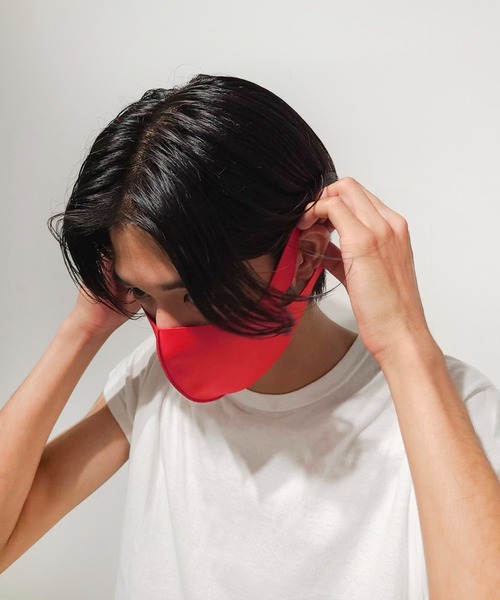 JUST A（ジャスト ア）の「JUST A MASK MESH BPS LIMITED MODEL（マスク・メンズ・レッド・MEDIUM）」の3枚目の写真