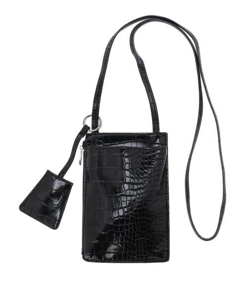 AMERICAN HOLIC（アメリカンホリック）の「キーケース付きスマホショルダー（ショルダーバッグ・レディース・ブラック/ベージュ/レッド/アイボリー・FREE）」の15枚目の写真