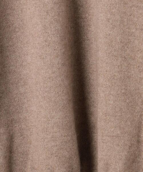 AURALEE(オーラリー)の「<AURALEE(オーラリー)> ベビー カシミヤ ニットポロ■■■(ニット/セーター・メンズ・ブラック/ライトピンク/ブラウン・5/3/4)」の7枚目の写真