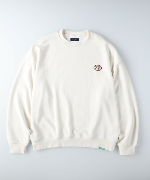 BACK NUMBER（バックナンバー）の「【BACK NUMBER】「RefurBish」 クルーネックトレーナー（スウェット・メンズ・パープル/オフホワイト/ネイビー・L/S/M/XL）」の13枚目の写真