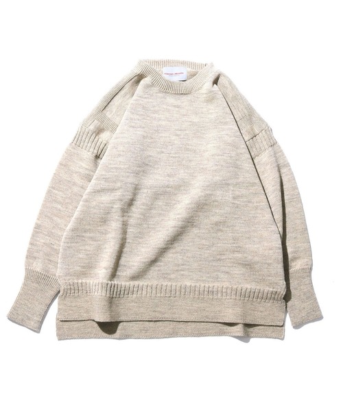 Vincent et Mireille(バンソンエミレイユ)の「VINCENT ET MIREILLE/ヴァンソン エ ミレイユ FISHERMANS SWEATER 8GG ニット(ニット/セーター・レディース・ブラック/ブラウン/アイボリー/ナチュラル・36)」の1枚目の写真