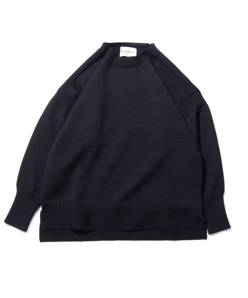Vincent et Mireille(バンソンエミレイユ)の「VINCENT ET MIREILLE/ヴァンソン エ ミレイユ FISHERMANS SWEATER 8GG ニット(ニット/セーター・レディース・ブラック/ブラウン/アイボリー/ナチュラル・36)」の3枚目の写真