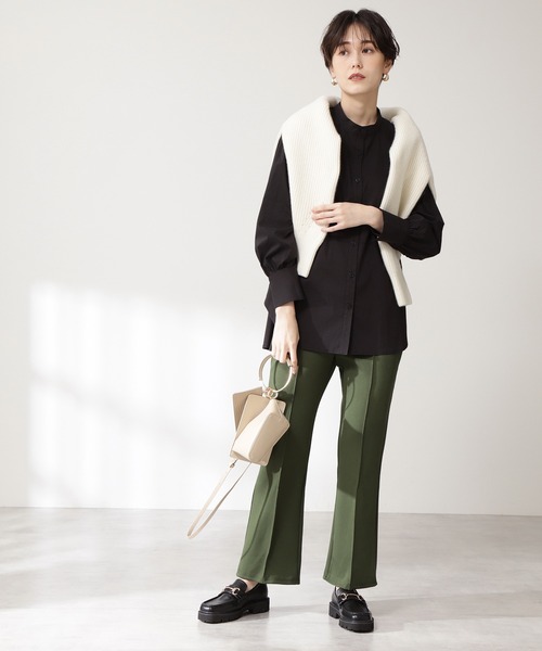 N.（N. Natural Beauty Basic）（エヌエヌナチュラルビューティーベーシック）の「リングハンドルマルチケースショルダーバッグ（ショルダーバッグ・レディース・ブラック/ベージュ・ﾌﾘ-）」の5枚目の写真