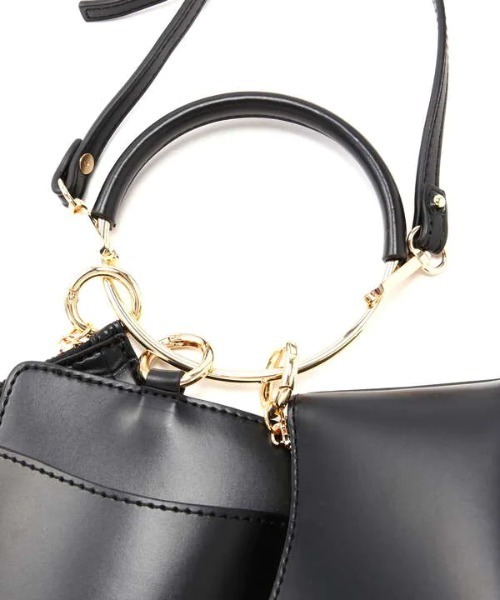 N.（N. Natural Beauty Basic）（エヌエヌナチュラルビューティーベーシック）の「リングハンドルマルチケースショルダーバッグ（ショルダーバッグ・レディース・ブラック/ベージュ・ﾌﾘ-）」の12枚目の写真