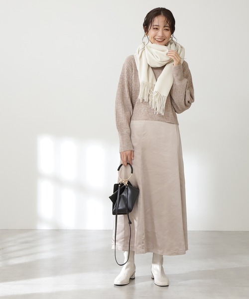 N.（N. Natural Beauty Basic）（エヌエヌナチュラルビューティーベーシック）の「リングハンドルマルチケースショルダーバッグ（ショルダーバッグ・レディース・ブラック/ベージュ・ﾌﾘ-）」の22枚目の写真