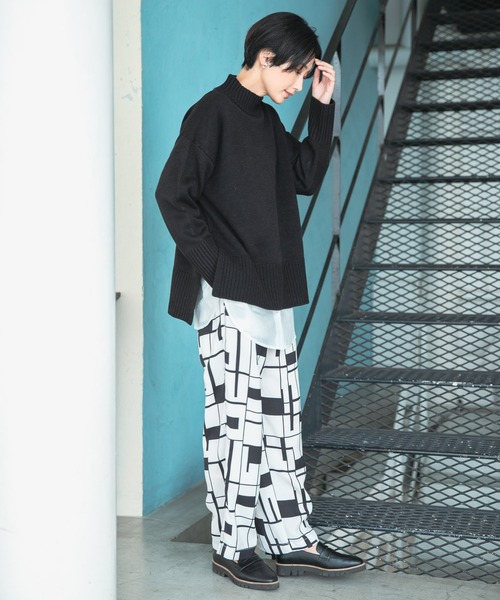 LEPSIM（レプシィム）の「幾何学柄パンツ 229716（その他パンツ
