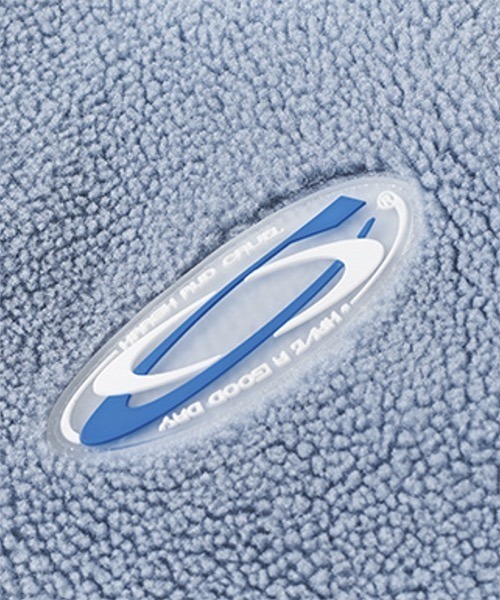 HARSH AND CRUEL（ハーシュアンドクルーエル）の「スタンドカラー ボアフリースジャケット HC21S58【Harsh and Cruel】（ブルゾン・メンズ・ブラック/ホワイト/ライトブルー・L/S/M/XL）」の12枚目の写真