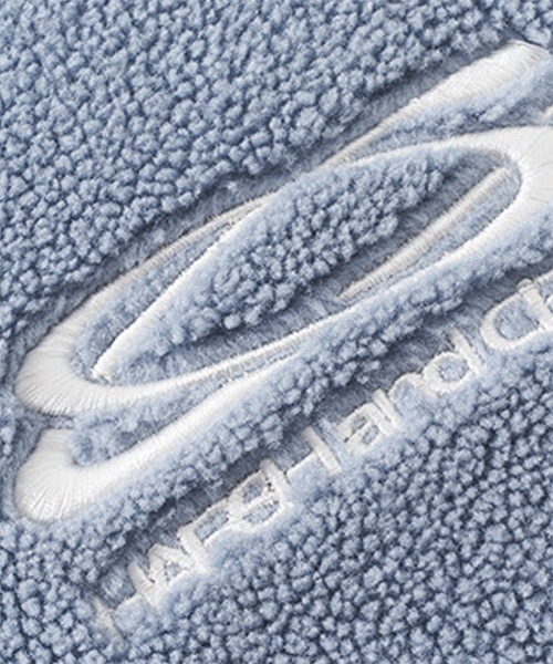 HARSH AND CRUEL（ハーシュアンドクルーエル）の「スタンドカラー ボアフリースジャケット HC21S58【Harsh and Cruel】（ブルゾン・メンズ・ブラック/ホワイト/ライトブルー・L/S/M/XL）」の13枚目の写真