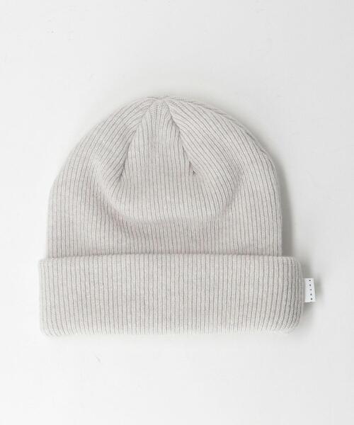 FUTUR(フューチャー)の「<FUTUR> BEANIE/ビーニー(ニットキャップ/ビーニー・メンズ・ブラック/グレー・FREE)」の1枚目の写真