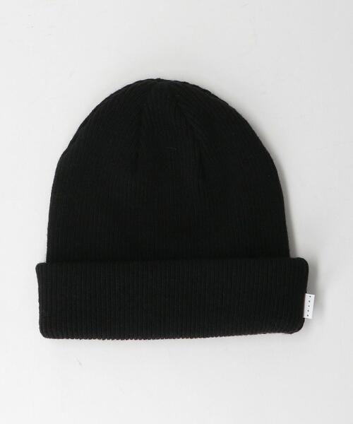 FUTUR(フューチャー)の「<FUTUR> BEANIE/ビーニー(ニットキャップ/ビーニー・メンズ・ブラック/グレー・FREE)」の2枚目の写真
