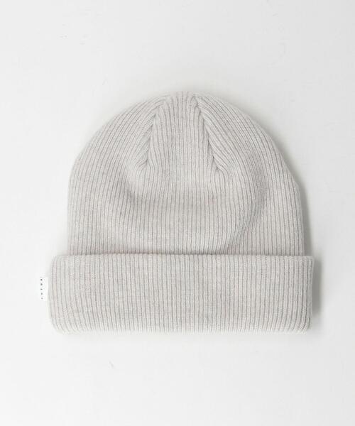 FUTUR(フューチャー)の「<FUTUR> BEANIE/ビーニー(ニットキャップ/ビーニー・メンズ・ブラック/グレー・FREE)」の3枚目の写真