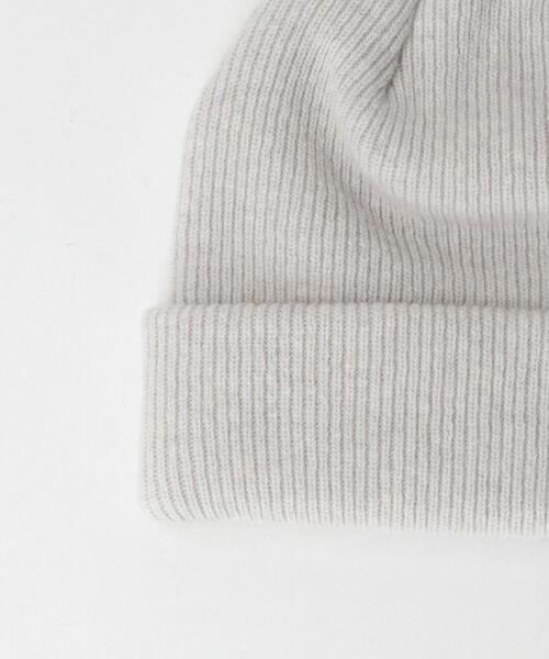 FUTUR(フューチャー)の「<FUTUR> BEANIE/ビーニー(ニットキャップ/ビーニー・メンズ・ブラック/グレー・FREE)」の4枚目の写真