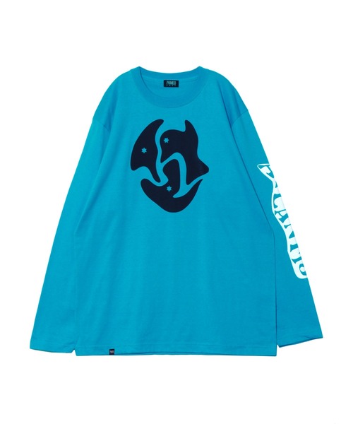 PAMEO POSE(パメオポーズ)の「Wife’s Pet Long-T(Tシャツ/カットソー・レディース・ホワイト/ブラック/ブルー・FREE)」の3枚目の写真