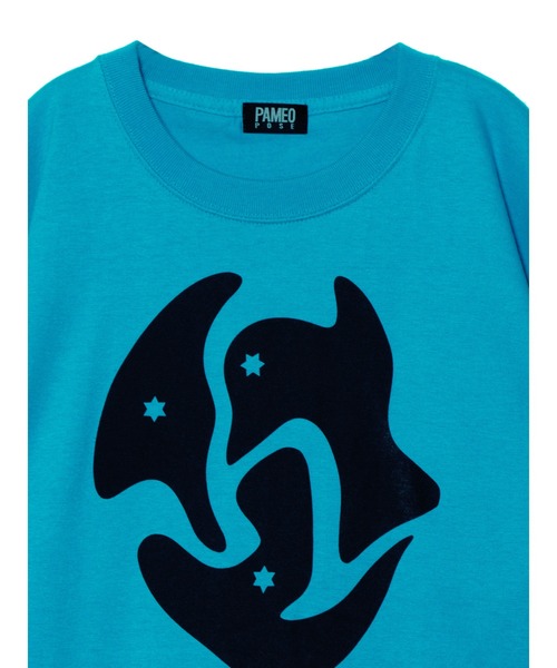 PAMEO POSE(パメオポーズ)の「Wife’s Pet Long-T(Tシャツ/カットソー・レディース・ホワイト/ブラック/ブルー・FREE)」の10枚目の写真