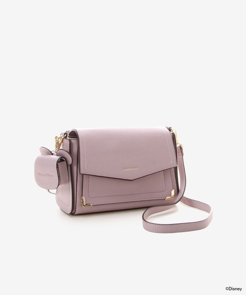 Samantha Thavasa(サマンサタバサ)の「「ミッキー&ミニー」コレクション AirPodsケース付きショルダーバッグ(ショルダーバッグ・レディース・ブラック/ピンクベージュ・FREE)」の12枚目の写真