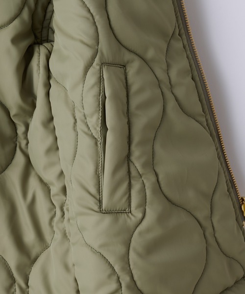 CIAOPANIC TYPY（チャオパニックティピー）の「【KIDS】リバーシブルミリタリーキルトコート（その他アウター・キッズ・ベージュ/カーキ・SMALL/MEDIUM/LARGE/X-LARGE/XX-LARGE）」の10枚目の写真