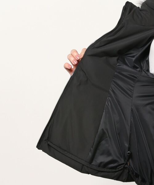 B'2nd(ビーセカンド)の「TATRAS(タトラス) POCH/マットショート(ダウンジャケット/コート・レディース・ブラック・2)」の2枚目の写真