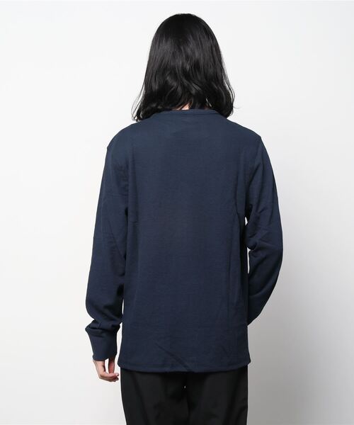 TOMMY HILFIGER(トミーヒルフィガー)の「【Tommy Hilfiger】トミーヒルフィガー Tシャツ 長袖 ロンT サーマル THERMAL LS TEE ロゴ 09T3585(Tシャツ/カットソー・メンズ・ホワイト/ブラック/グレー/レッド/アイボリー/ダークネイビー/ブラウン・S/M/L/XL/XXL)」の8枚目の写真