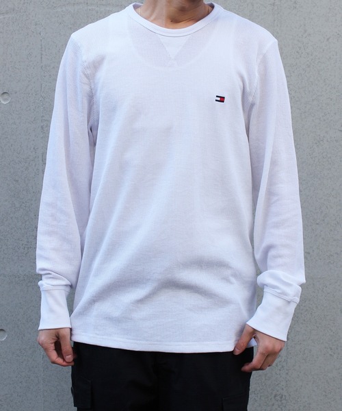 TOMMY HILFIGER(トミーヒルフィガー)の「【Tommy Hilfiger】トミーヒルフィガー Tシャツ 長袖 ロンT サーマル THERMAL LS TEE ロゴ 09T3585(Tシャツ/カットソー・メンズ・ホワイト/ブラック/グレー/レッド/アイボリー/ダークネイビー/ブラウン・S/M/L/XL/XXL)」の22枚目の写真