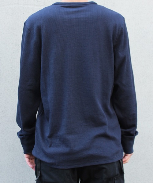 tシャツ  /トミーヒルフィガー Tシャツ 長袖 ロンT サーマル THERMAL LS TEE ロゴ 09T3585 レデ B.I.D. tシャツ Tommy Hilfiger/トミーヒルフィガー Tシャツ