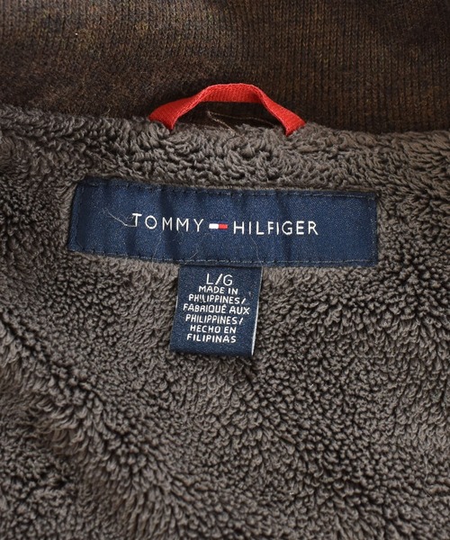 TOMMY HILFIGER（トミーヒルフィガー）の「【ヴィンテージ古着】TOMMY HILFIGER トミーヒルフィガー ニット ボアブルゾン（ブルゾン・メンズ・ブラウン・LARGE）」の3枚目の写真