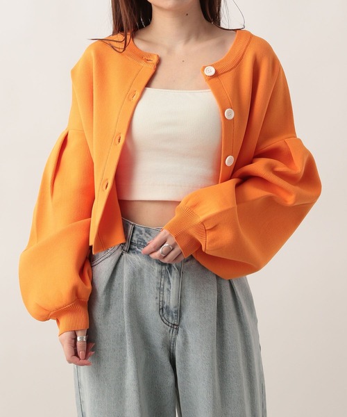 Heather（ヘザー）の「スフレニットカーディガン 263124