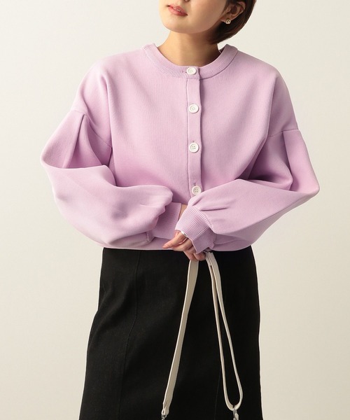 ヘザー ニットカーディガン ヘザー ニットカーディガン - メルカリ