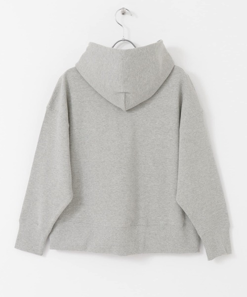 URBAN RESEARCH（アーバンリサーチ）の「ハイゲージ裏毛フーディー（Tシャツ/カットソー・レディース・グレー/オフホワイト・FREE）」の19枚目の写真