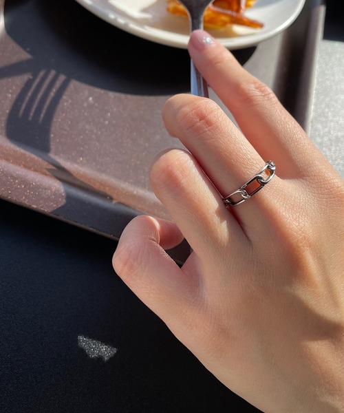 PARKS TOKYO SELECT(パークストウキョウセレクト)の「Silver925 ユニセックス フリーサイズリング(リング・メンズ・A/B/C/D/G/H/J/K/E・FREE)」の9枚目の写真