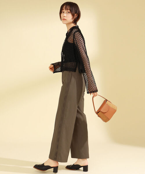 Ray BEAMS（レイビームス）の「Ray BEAMS / レース ジャケット（その他アウター・レディース・ブラック/ブルー・ONE SIZE）」の13枚目の写真