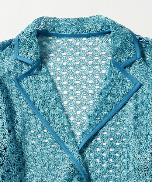 Ray BEAMS（レイビームス）の「Ray BEAMS / レース ジャケット（その他アウター・レディース・ブラック/ブルー・ONE SIZE）」の21枚目の写真