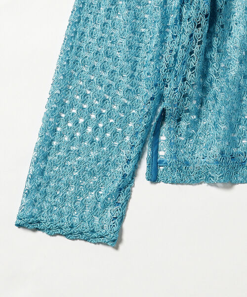 Ray BEAMS（レイビームス）の「Ray BEAMS / レース ジャケット（その他アウター・レディース・ブラック/ブルー・ONE SIZE）」の22枚目の写真