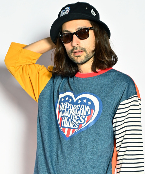 ALDIES（アールディーズ）の「DDC Bucket Hat / ディーディーシーバケットハット（ハット・メンズ・カモフラージュ/ブラック/ベージュ・FREE）」の2枚目の写真