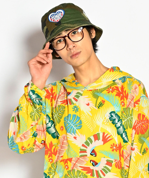 ALDIES（アールディーズ）の「DDC Bucket Hat / ディーディーシーバケットハット（ハット・メンズ・カモフラージュ/ブラック/ベージュ・FREE）」の22枚目の写真