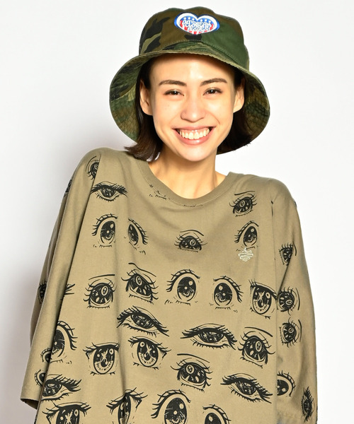 ALDIES（アールディーズ）の「DDC Bucket Hat / ディーディーシーバケットハット（ハット・メンズ・カモフラージュ/ブラック/ベージュ・FREE）」の12枚目の写真