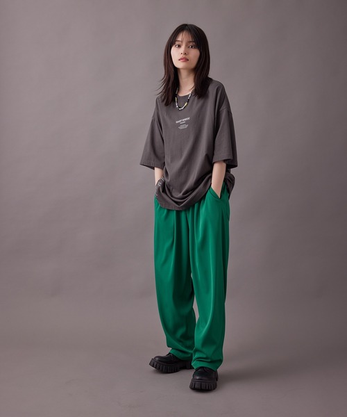 re_k by JUNRED(レクバイジュンレッド)の「【 re_k by JUNRED 】カラーパンツ(その他パンツ・メンズ・ブラック/レッド/グリーン・S/M/L)」の2枚目の写真