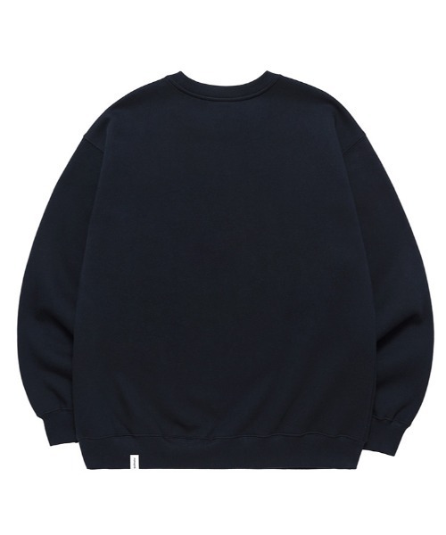MAHAGRID（マハグリッド）の「【mahagrid】AUTHENTIC SWEATSHIRT / マハグリッド オーセンティック ロゴ スウェットシャツ / 裏地パイル（スウェット・メンズ・クリーム/ブラック/ネイビー/ライトグレー・LARGE/SMALL/X-LARGE/MEDIUM）」の6枚目の写真