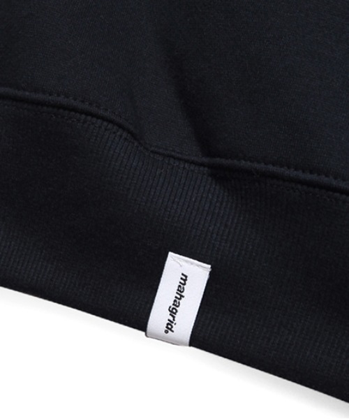 MAHAGRID（マハグリッド）の「【mahagrid】AUTHENTIC SWEATSHIRT / マハグリッド オーセンティック ロゴ スウェットシャツ / 裏地パイル（スウェット・メンズ・クリーム/ブラック/ネイビー/ライトグレー・LARGE/SMALL/X-LARGE/MEDIUM）」の9枚目の写真