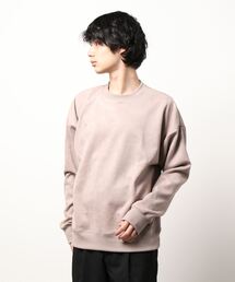 BACK NUMBER | 【BACK NUMBER】ＢＩＧポリスウェードクルーネックスウェット(スウェット)