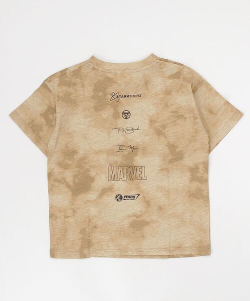 MARVEL（マーベル）の「マーベル MARVEL J半袖ビックT（Tシャツ/カットソー・キッズ・ベージュ/ネイビー・130cm/140cm/150cm/160cm）」の3枚目の写真