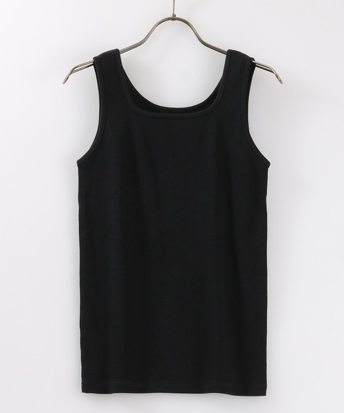 Honeys（ハニーズ）の「２ｗａｙタンクトップ（タンクトップ・レディース・ホワイト×イエロー/ブラック/ホワイト×グリーン/ホワイト系その他/オフホワイト/ホワイト×ブラック/グリーン/スミクロ・L/M/S/LL）」の20枚目の写真