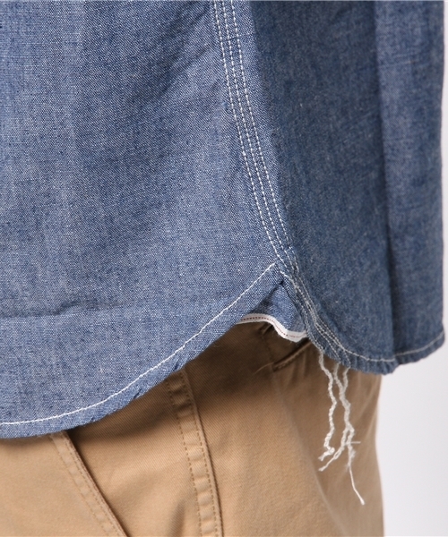 Denime（ドゥニーム）の「WORK CHAMBRAY SHIRTS/ワークシャンブレー