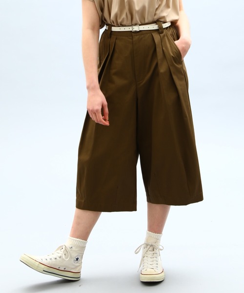 Kelen（ケレン）の「「KELEN/ ケレン」CULOTTES PANTS"CIOL"（その他パンツ・レディース・オフホワイト/ブラック/ライトベージュ/ブラウン・M/S）」の3枚目の写真