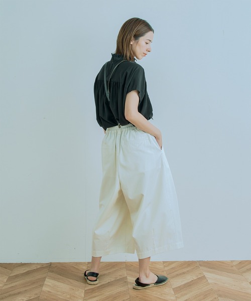 Kelen（ケレン）の「「KELEN/ ケレン」CULOTTES PANTS"CIOL"（その他パンツ・レディース・オフホワイト/ブラック/ライトベージュ/ブラウン・M/S）」の14枚目の写真