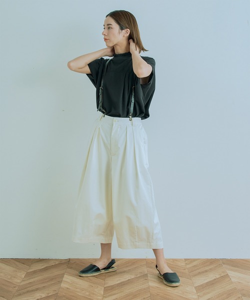 Kelen（ケレン）の「「KELEN/ ケレン」CULOTTES PANTS"CIOL"（その他パンツ・レディース・オフホワイト/ブラック/ライトベージュ/ブラウン・M/S）」の17枚目の写真