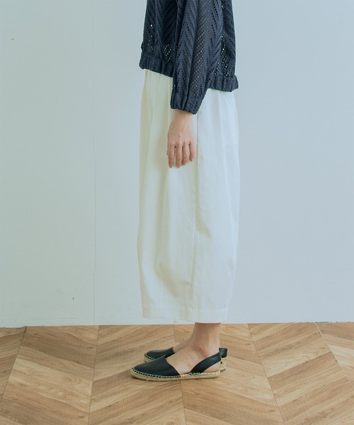 Kelen（ケレン）の「「KELEN/ ケレン」CULOTTES PANTS"CIOL"（その他パンツ・レディース・オフホワイト/ブラック/ライトベージュ/ブラウン・M/S）」の7枚目の写真