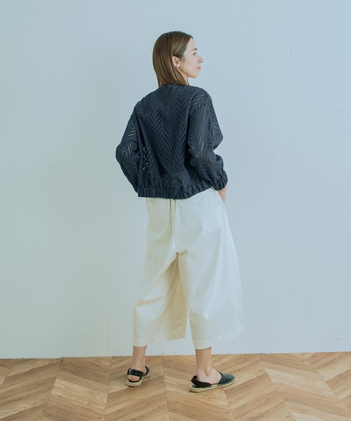 Kelen（ケレン）の「「KELEN/ ケレン」CULOTTES PANTS"CIOL"（その他パンツ・レディース・オフホワイト/ブラック/ライトベージュ/ブラウン・M/S）」の9枚目の写真